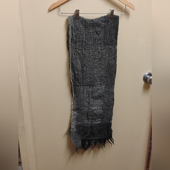 Tumi Felted Wool Fringe Scarf One Size - Picture 1 of 3